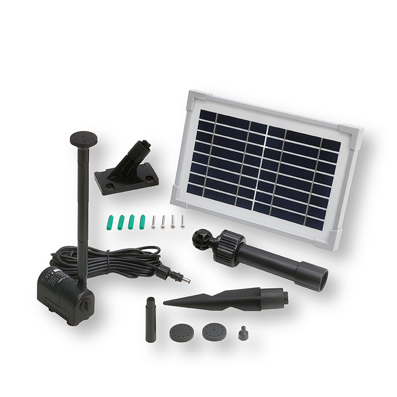 260LPH Flow 1.1M Head Solar Fountain Pump-SP4-320607