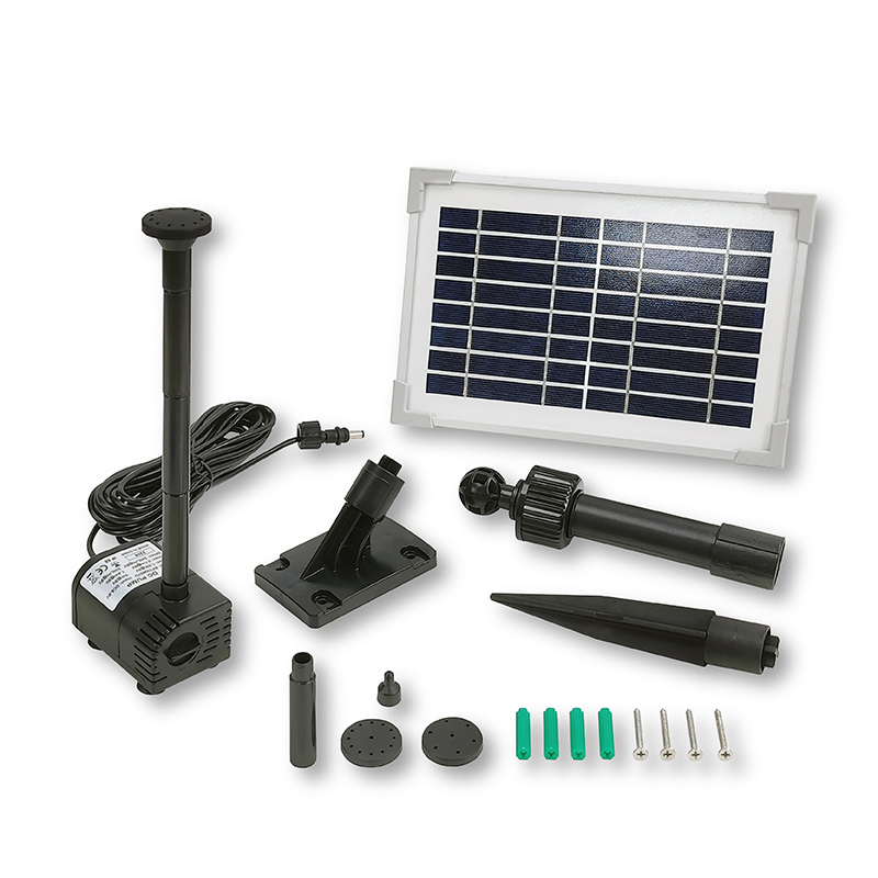 310LPH Flow 1.2m Head D-Type Solar Dry Run Protected Fountain Pump_SP4-320607D