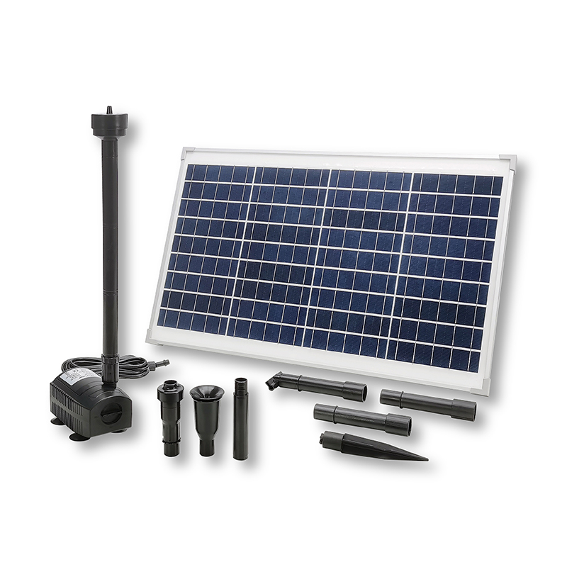 1800LPH Flow 3.5M Head E-type Solar Dry Run Protected Fountain Pump_SP40-501218E
