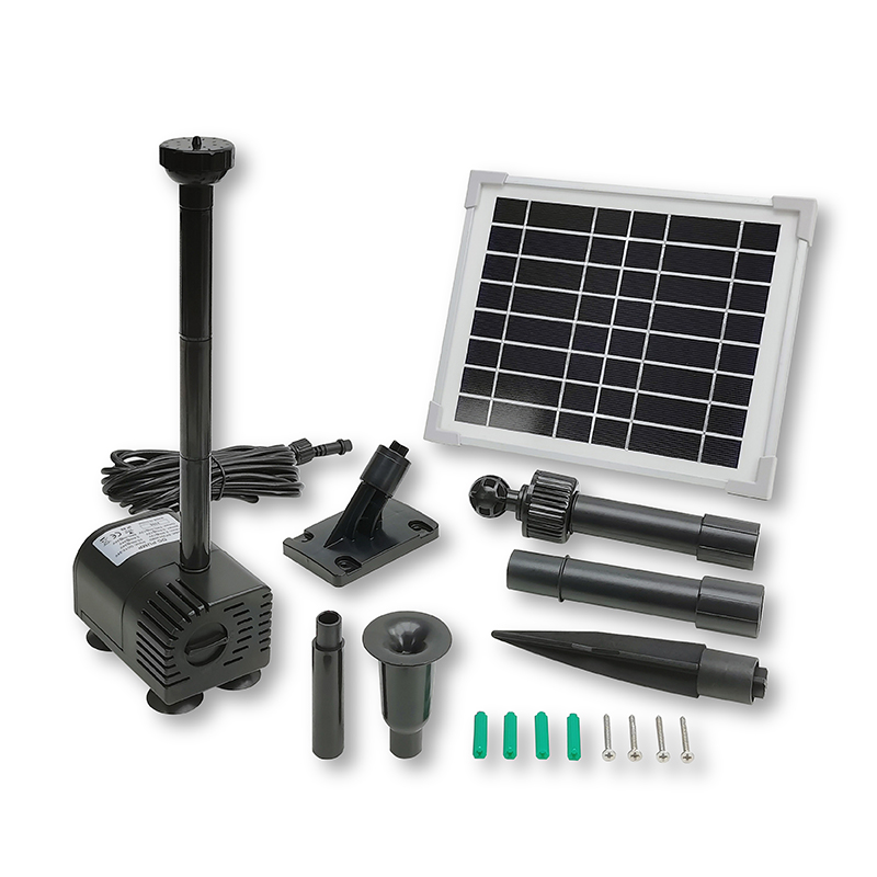 520LPH Flow 0.9M Head D-type Solar Dry Run Protected Fountain Pump_SP5-401209D