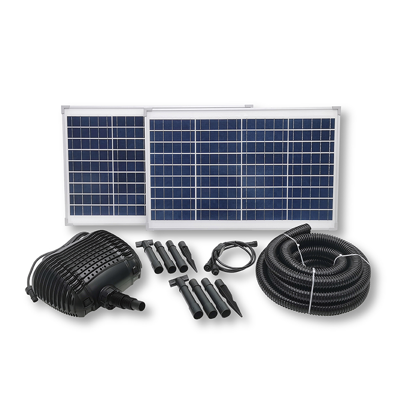 3500LPH Flow 3.1M Head E-type Solar Dry Run Protected Pond Pump_SP70-801220E