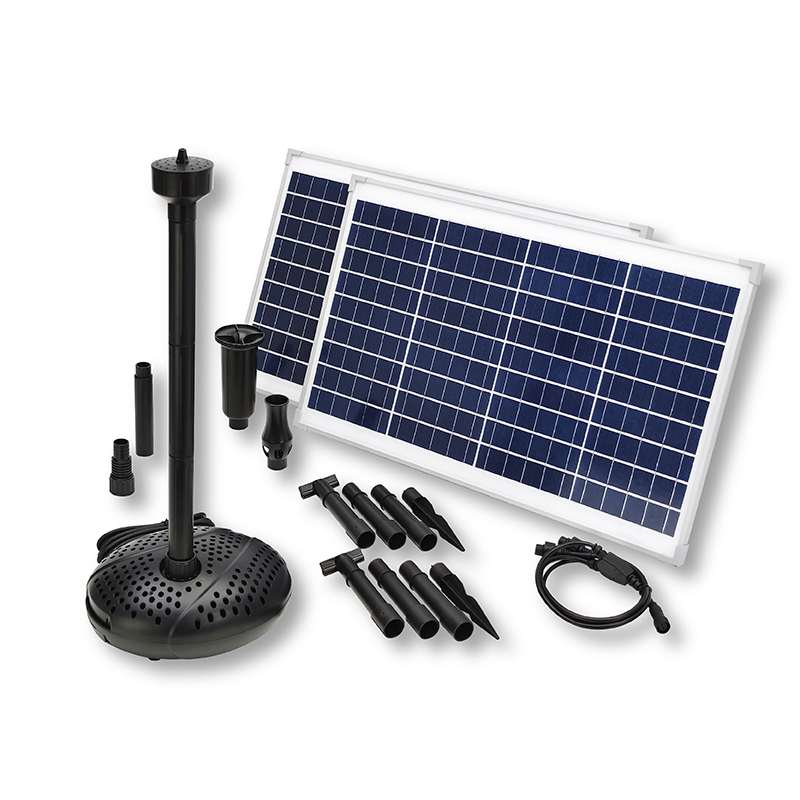3500LPH Flow 3.1M Head Solar Dry Run Protected Fountain Pump_SP70-801220F