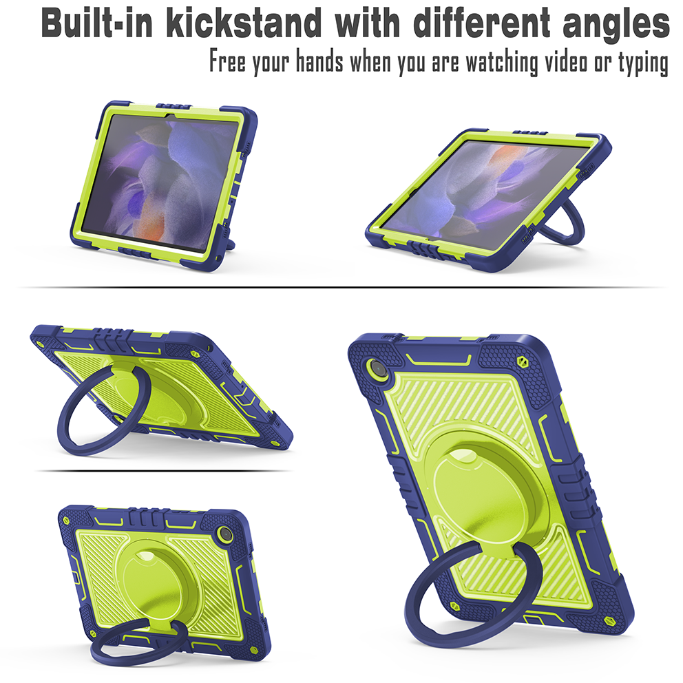 Silicone B2 series Samsung Navy blue + yellow green