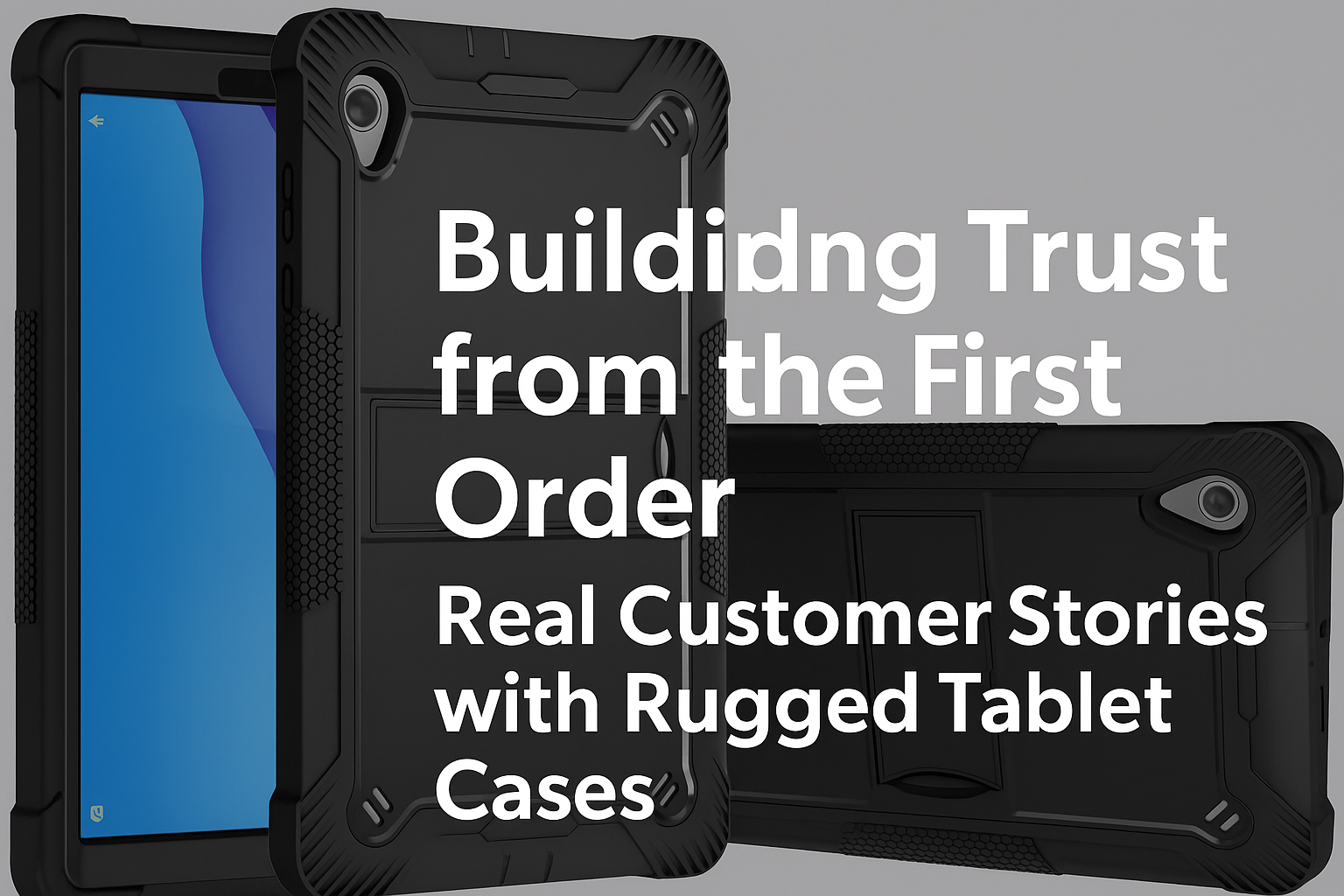 Building Trust from the First Order: Real Customer Stories with Rugged Tablet Cases