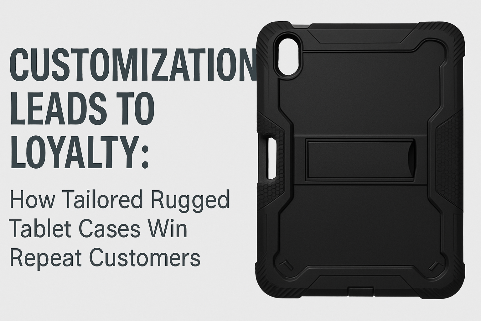 Customization Leads to Loyalty: How Tailored Rugged Tablet Cases Win Repeat Customers