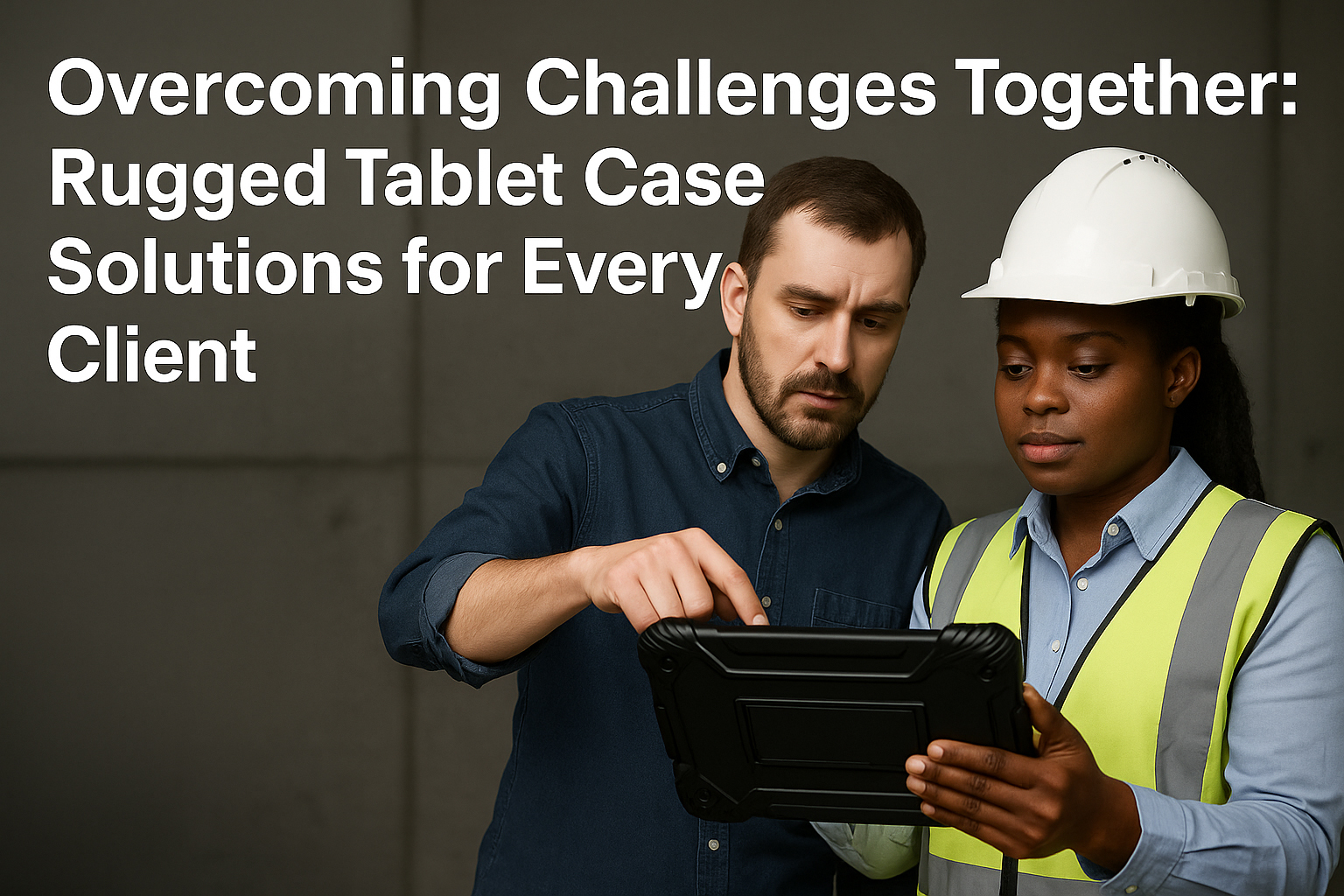 Overcoming Challenges Together: Rugged Tablet Case Solutions for Every Client