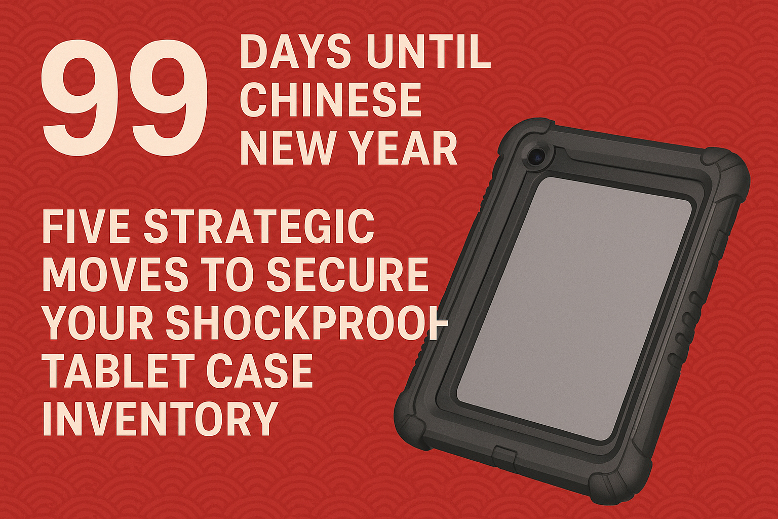 Top 5 Strategies for Securing Shockproof Tablet Case Stock Before Chinese New Year—99 Days Left!