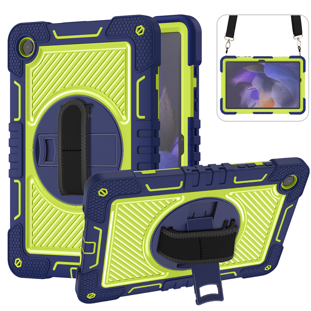 Silicone B series Samsung Navy blue + yellow green