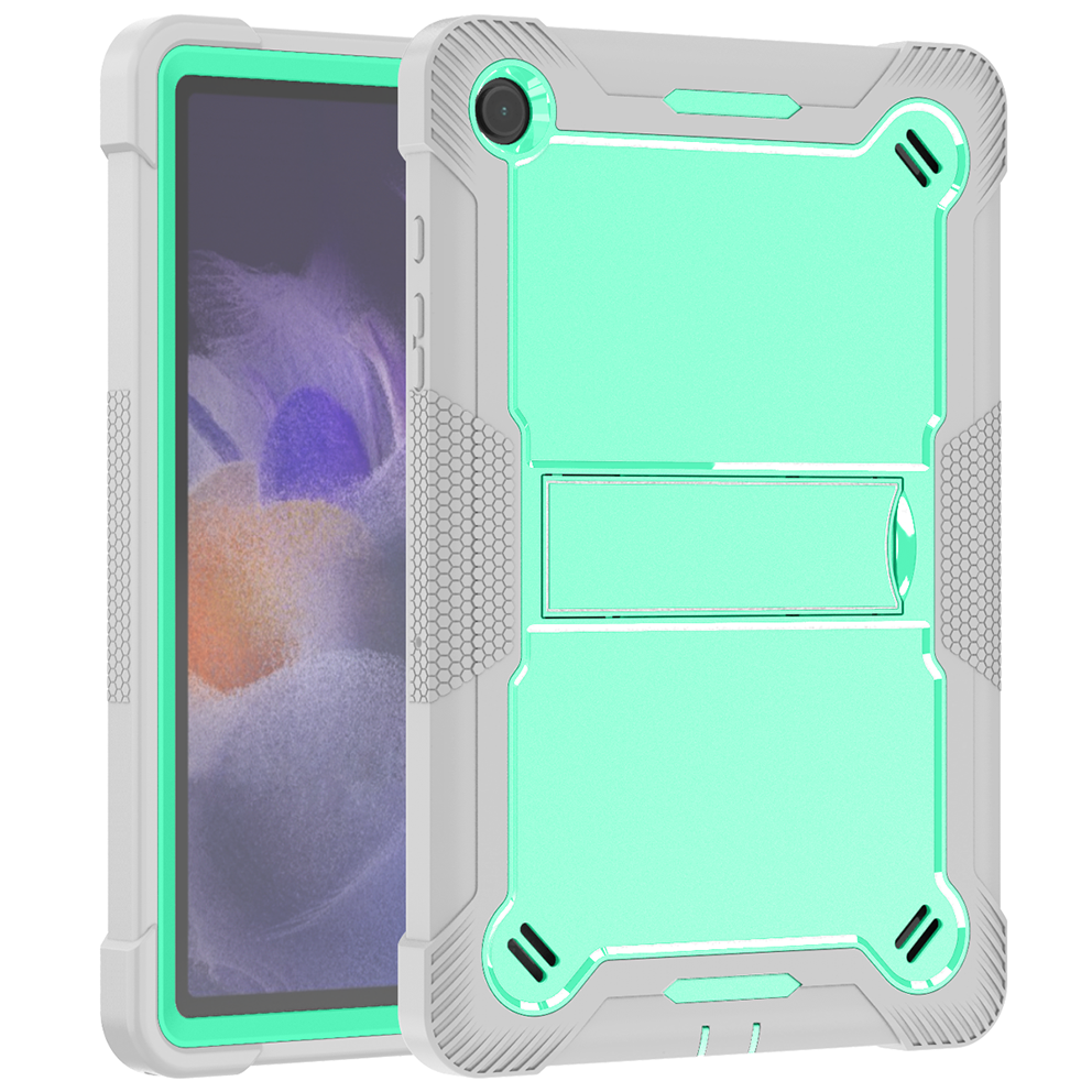 Silicone A series Samsung iPad Mint green + gray
