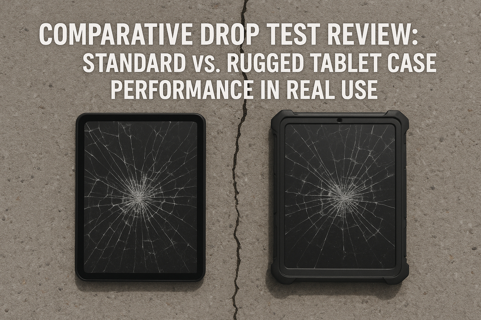 Comparative Drop Test Review: Standard vs. Rugged Tablet Case Performance in Real Use