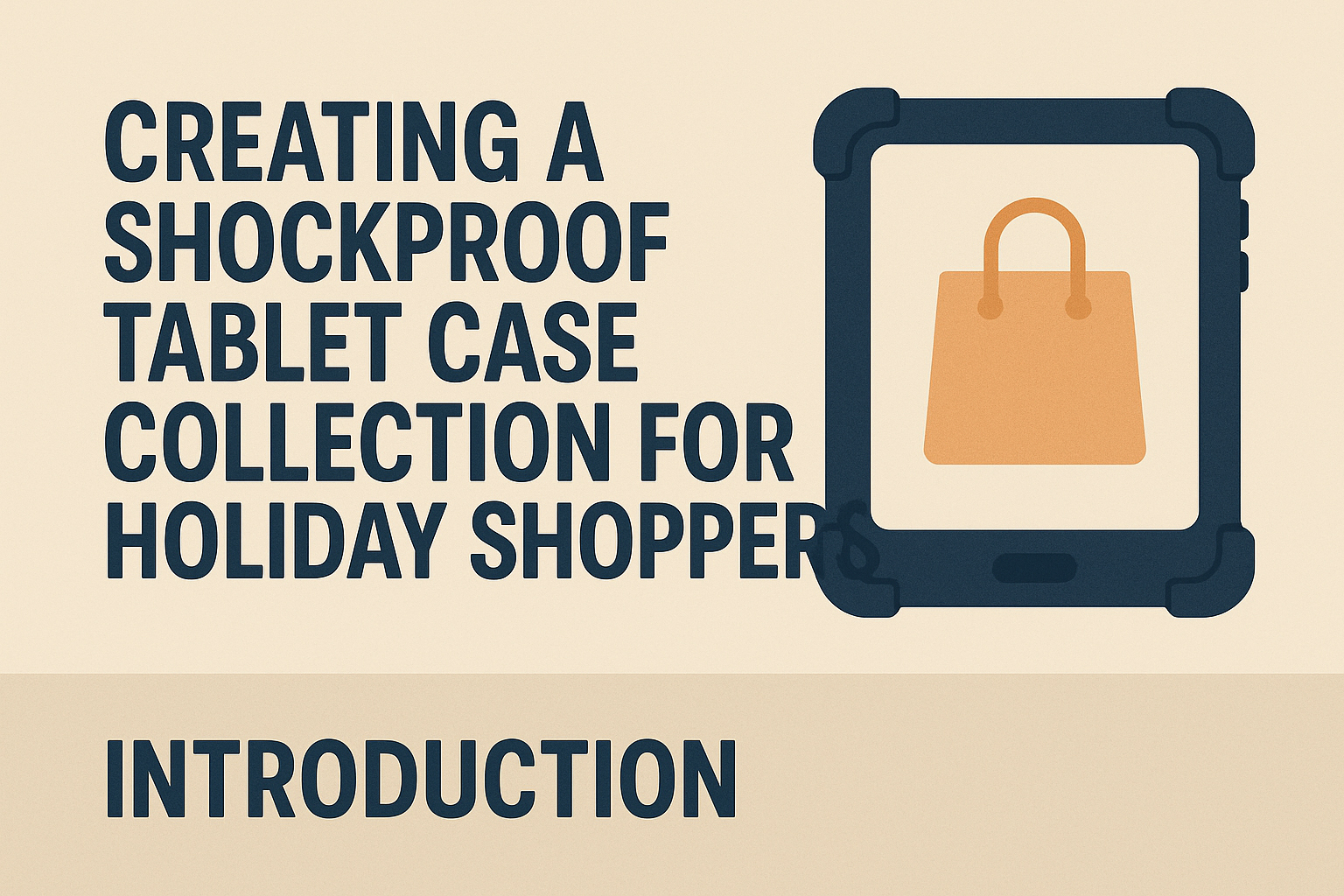 Creating a Shockproof Tablet Case Collection for Holiday Shoppers