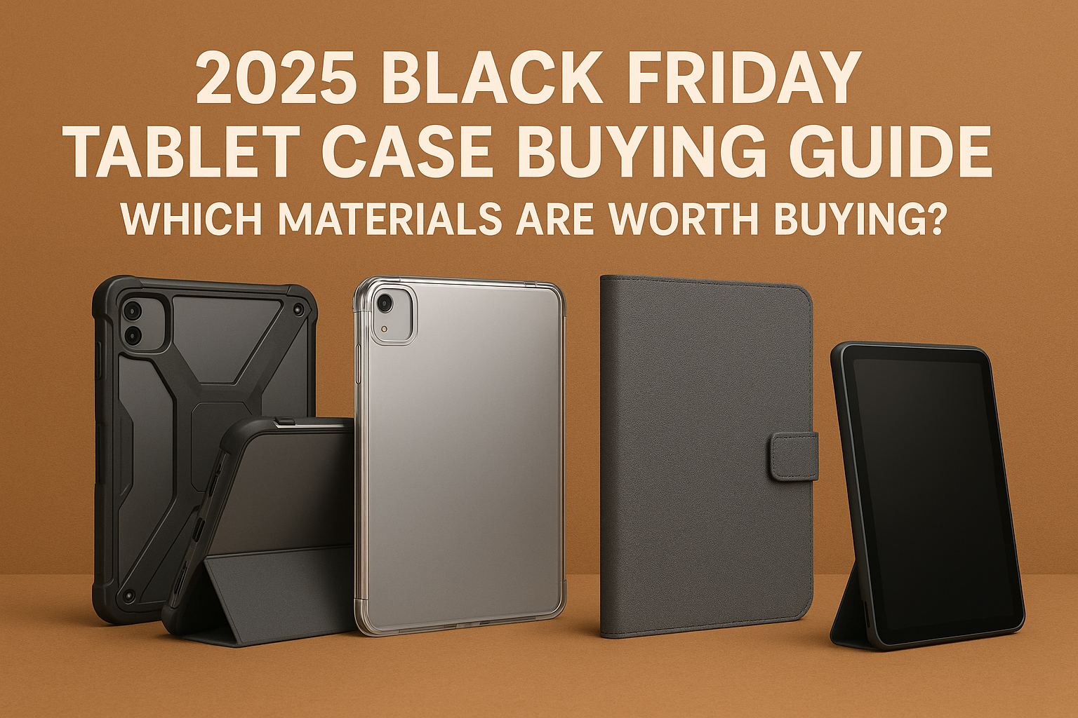 2025 Black Friday Tablet Case Buying Guide: Which Materials Are Worth Buying?