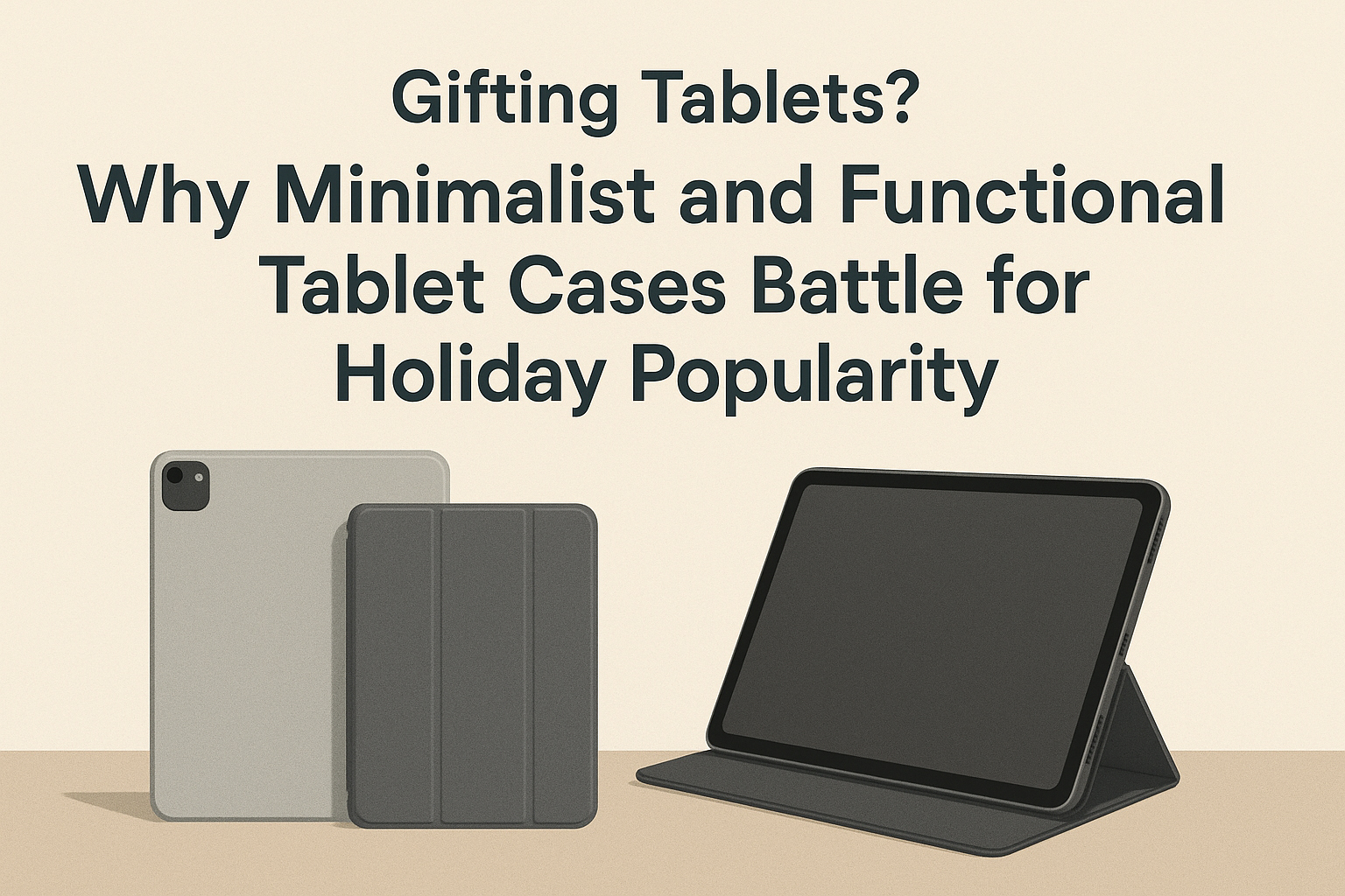 Gifting Tablets? Why Minimalist and Functional Tablet Cases Battle for Holiday Popularity