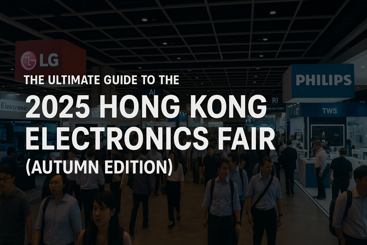 The Ultimate Guide to the 2025 Hong Kong Electronics Fair (Autumn Edition)