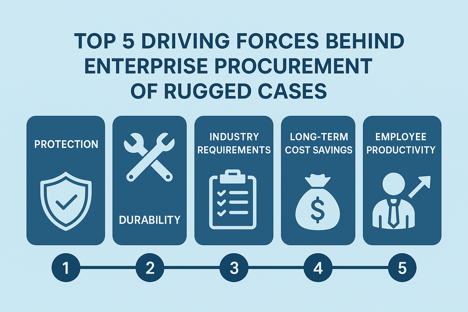 Top 5 Driving Forces Behind Enterprise Procurement of Rugged Cases
