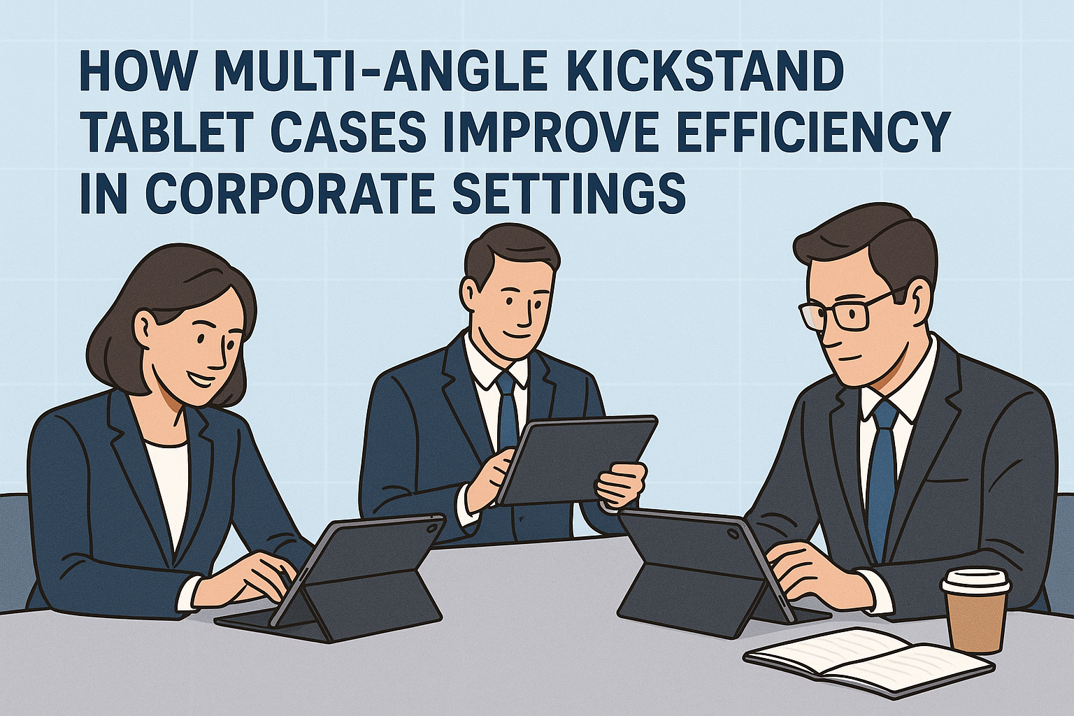 How Multi-Angle Kickstand Tablet Cases Improve Efficiency in Corporate Settings