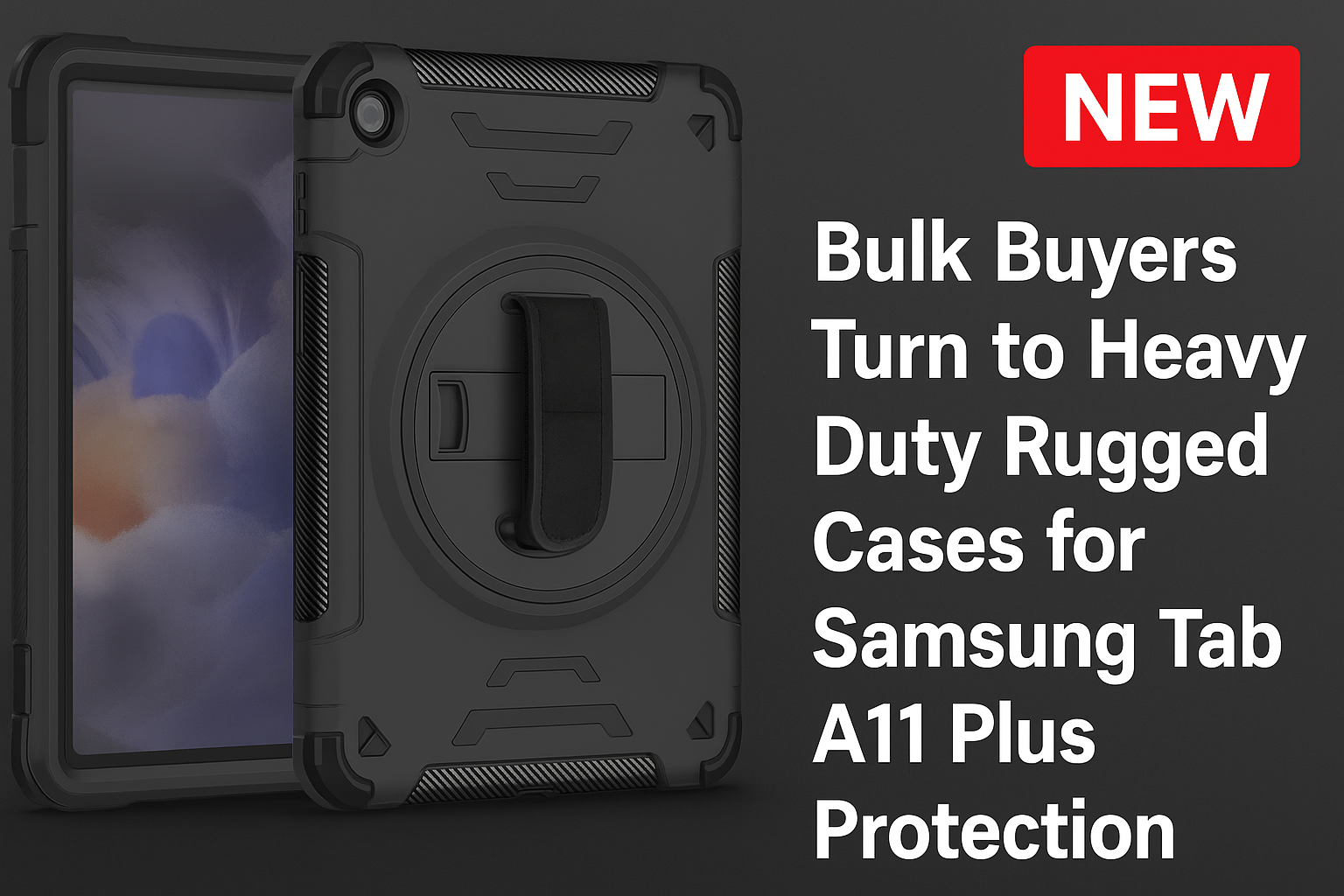 Bulk Buyers Turn to Heavy Duty Rugged Cases for Samsung Tab A11 Plus Protection