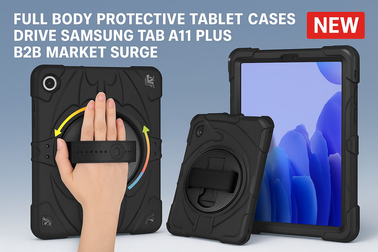 Full Body Protective Tablet Cases Drive Samsung Tab A11 Plus B2B Market Surge