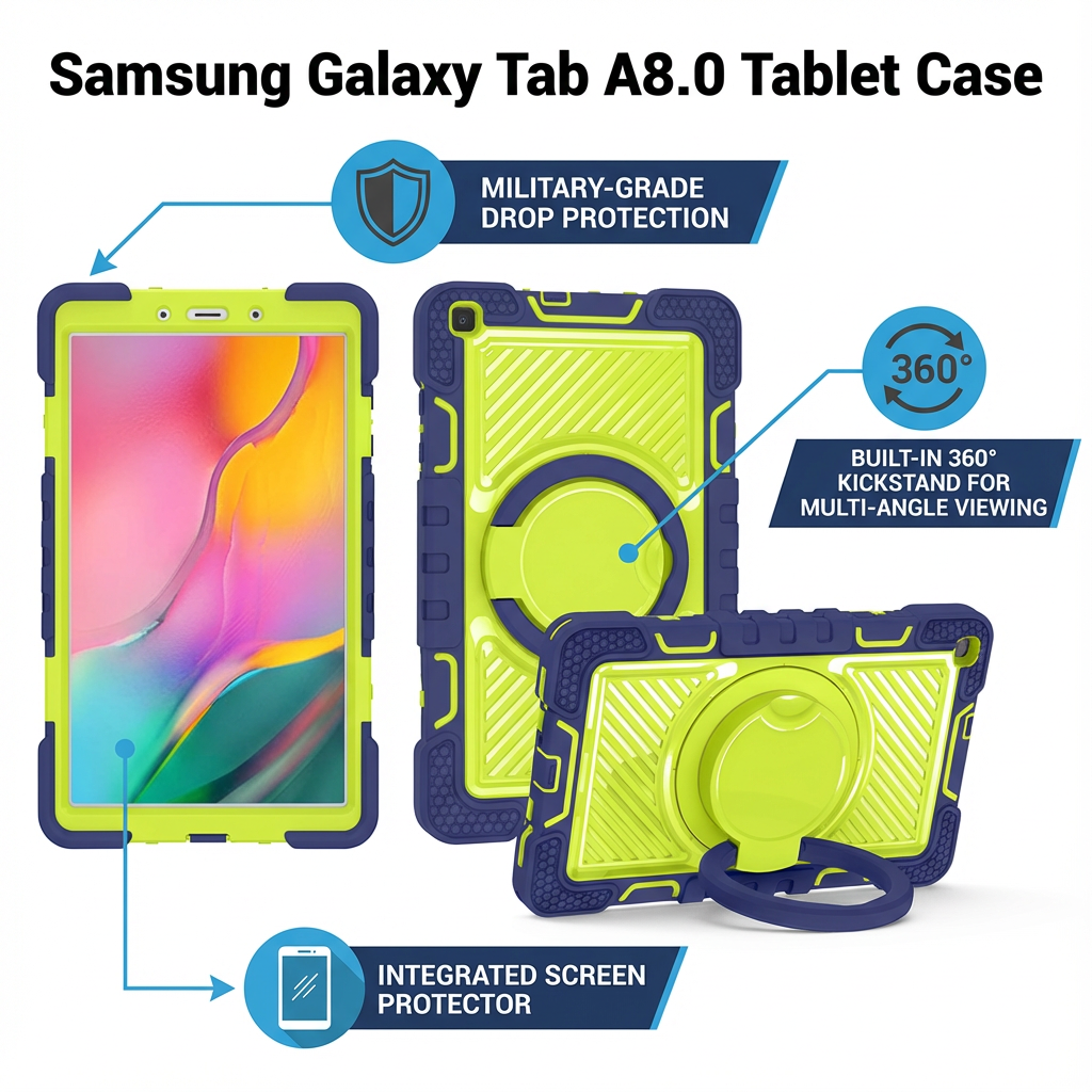 Multi-Scenario Applications of Samsung Tab A 8.0 Tablet Cases in Healthcare
