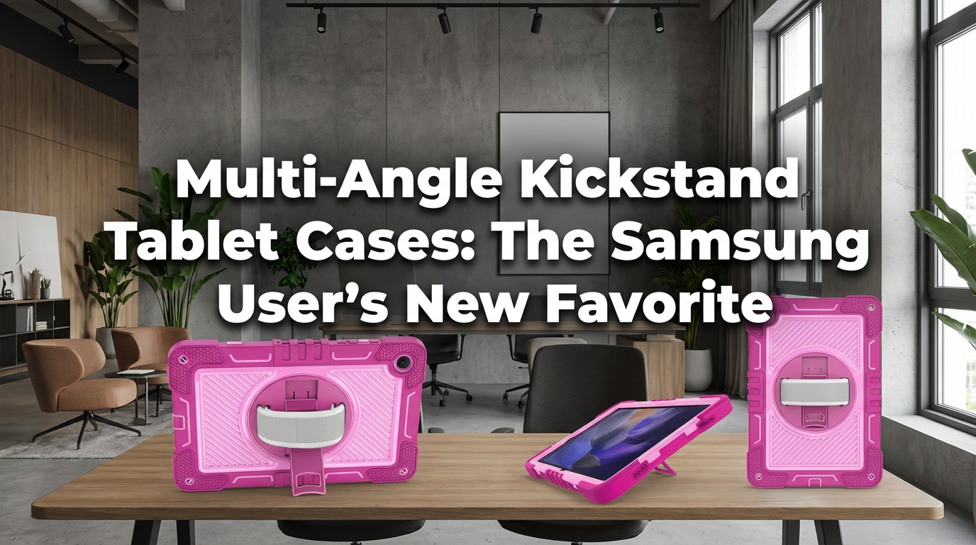 Multi-Angle Kickstand Tablet Cases: The Samsung User’s New Favorite