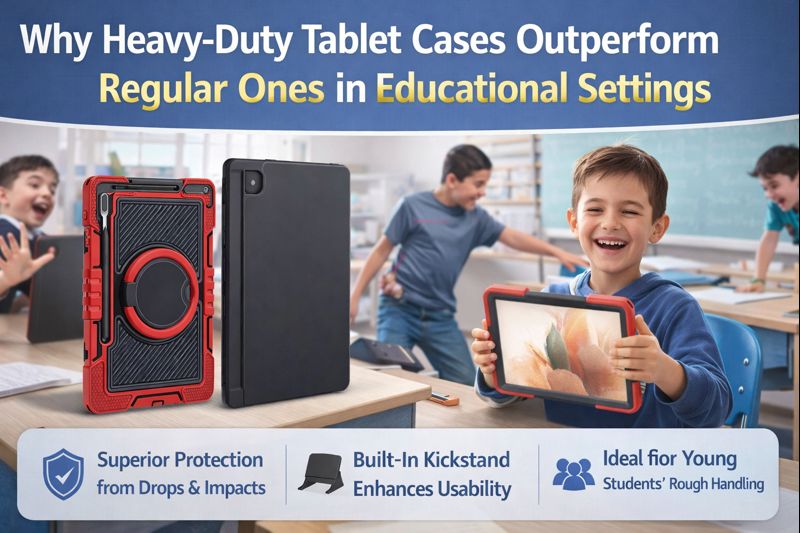 Why Heavy-Duty Tablet Cases Outperform Regular Ones in Educational Settings