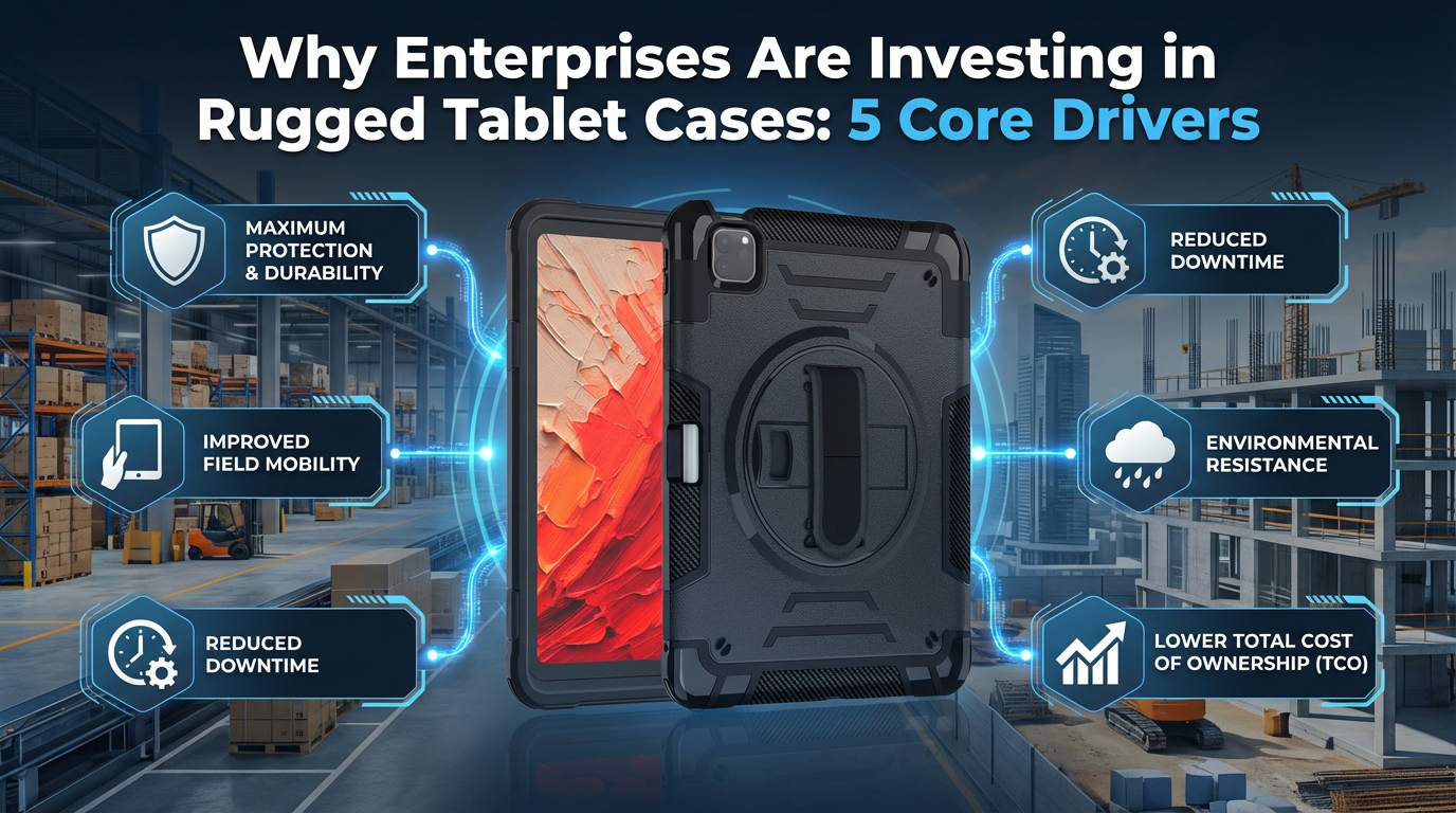5 Key Reasons Enterprises Are Buying Rugged Tablet Cases