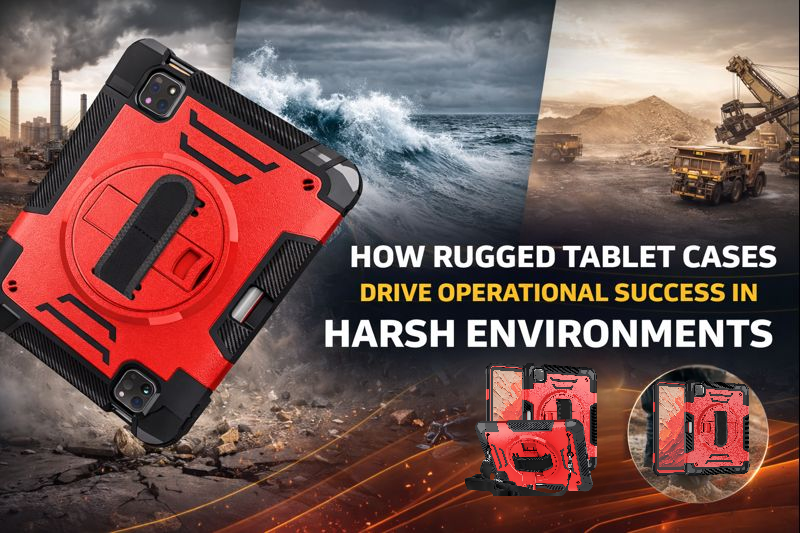 Rugged Tablet Cases: The Key to Enterprise Durability in Demanding Settings