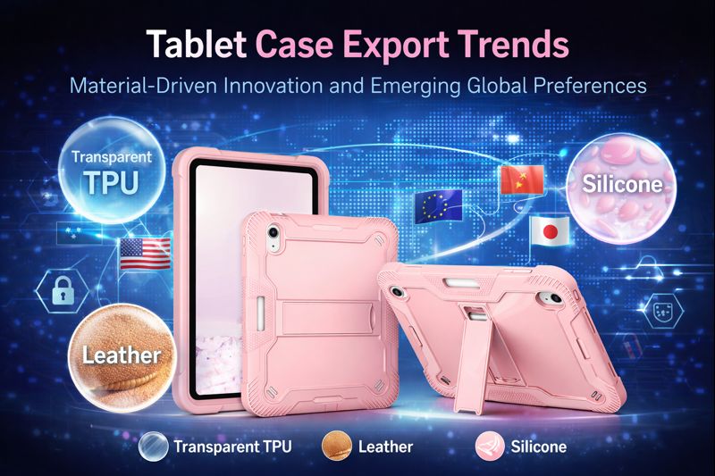 Tablet Case Export Trends: Material-Driven Innovation and Emerging Global Preferences