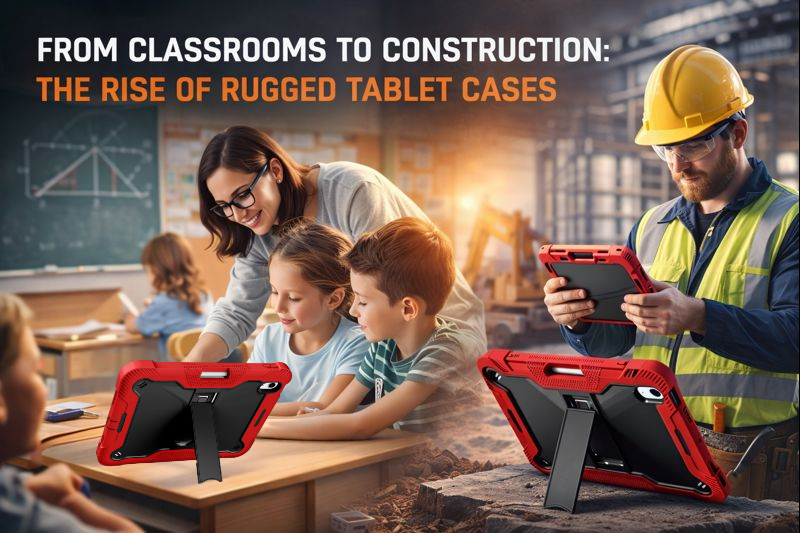 From Classrooms to Construction: The Rise of Rugged Tablet Cases