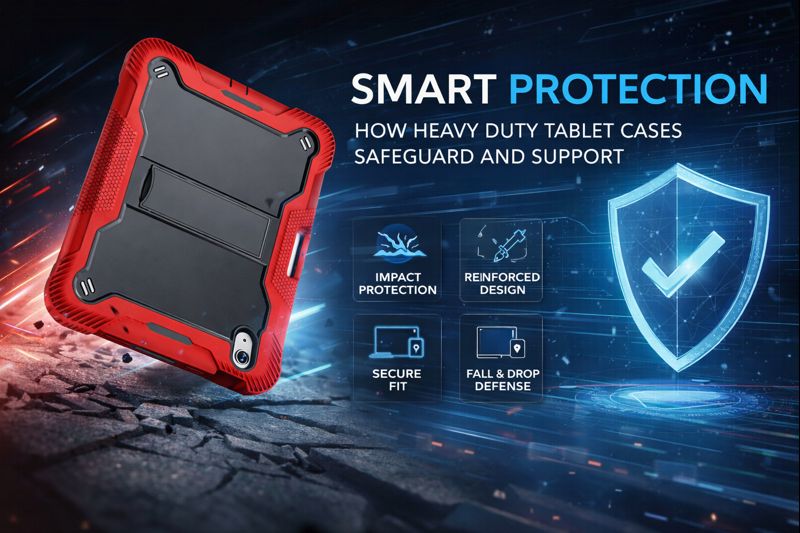 Smart Protection: How Heavy Duty Tablet Cases Safeguard and Support