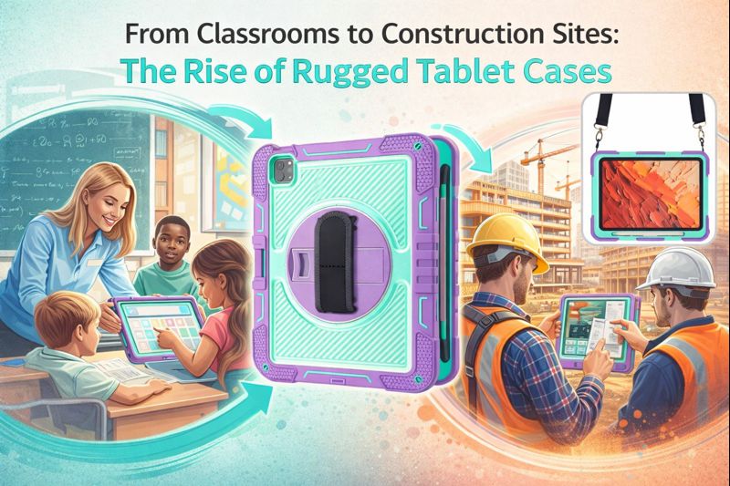 From Classrooms to Construction Sites: The Rise of Rugged Tablet Cases