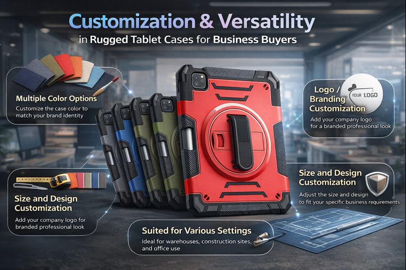 Customization and Versatility in Rugged Tablet Cases for Business Buyers