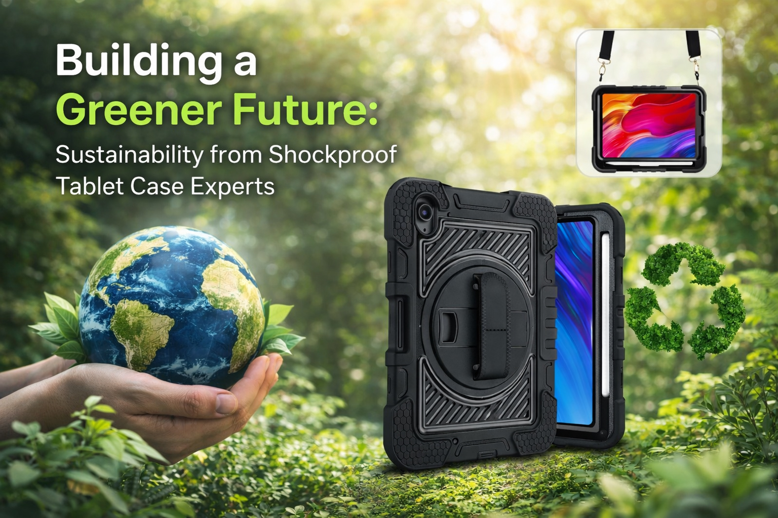 Building a Greener Future: Sustainability from Shockproof Tablet Case Experts