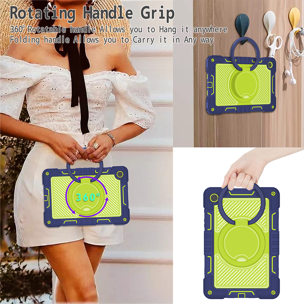 Silicone B2 series Samsung Navy blue + yellow green