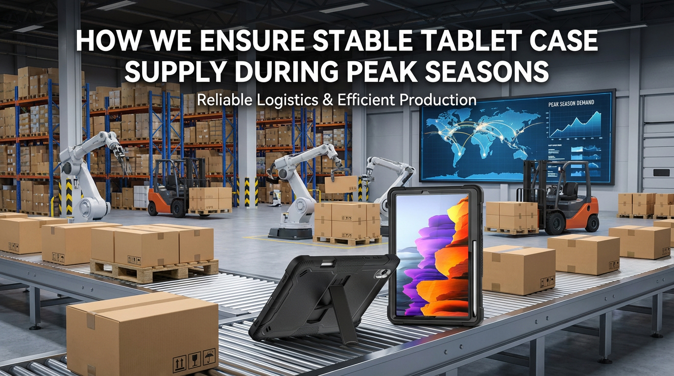 How We Ensure Stable Tablet Case Supply During Peak Seasons