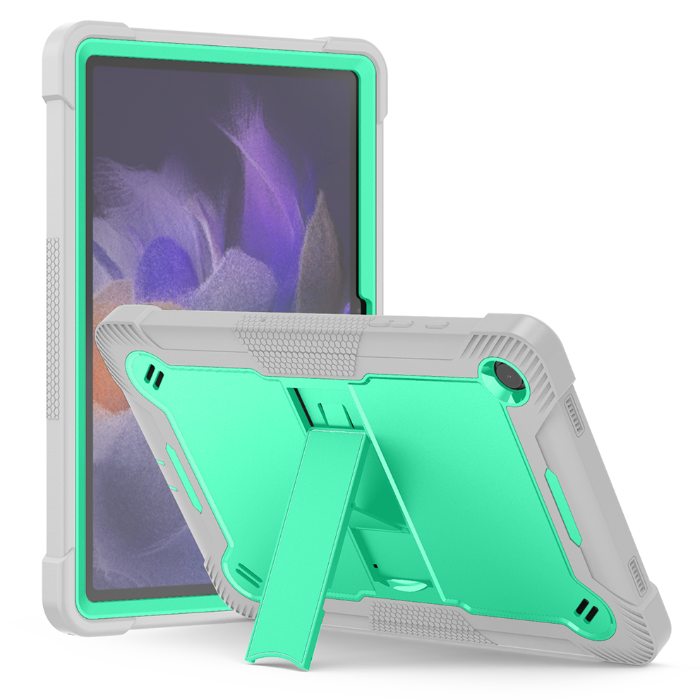 Silicone A series Samsung iPad Mint green + gray