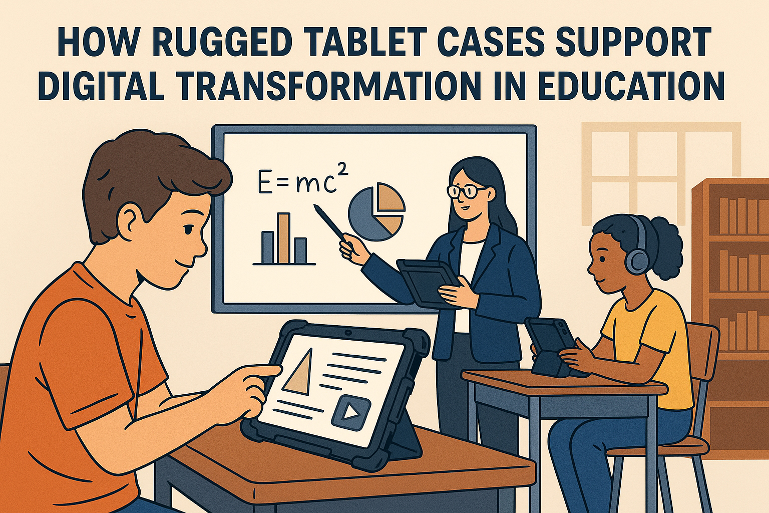 How Rugged Tablet Cases Support Digital Transformation in Education