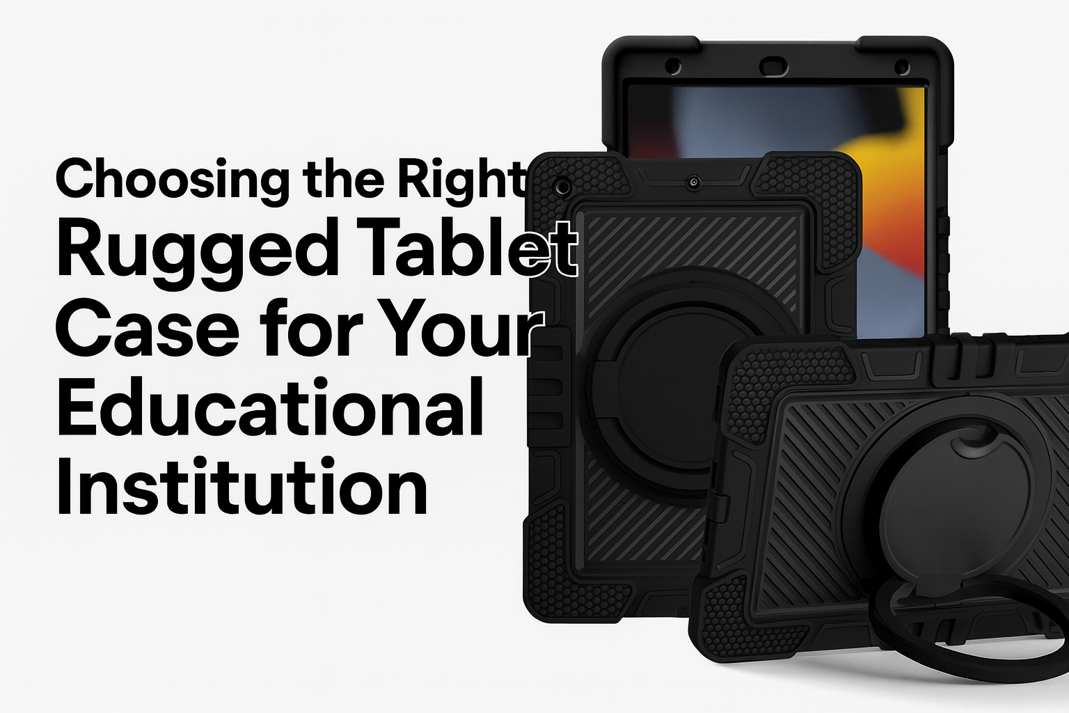Choosing the Right Rugged Tablet Case for Your Educational Institution