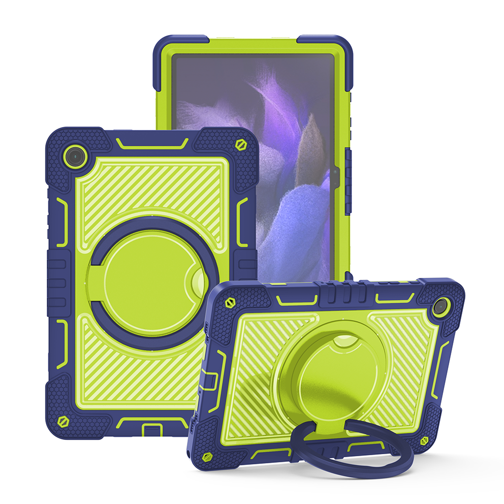 Silicone B2 series Samsung Navy blue + yellow green