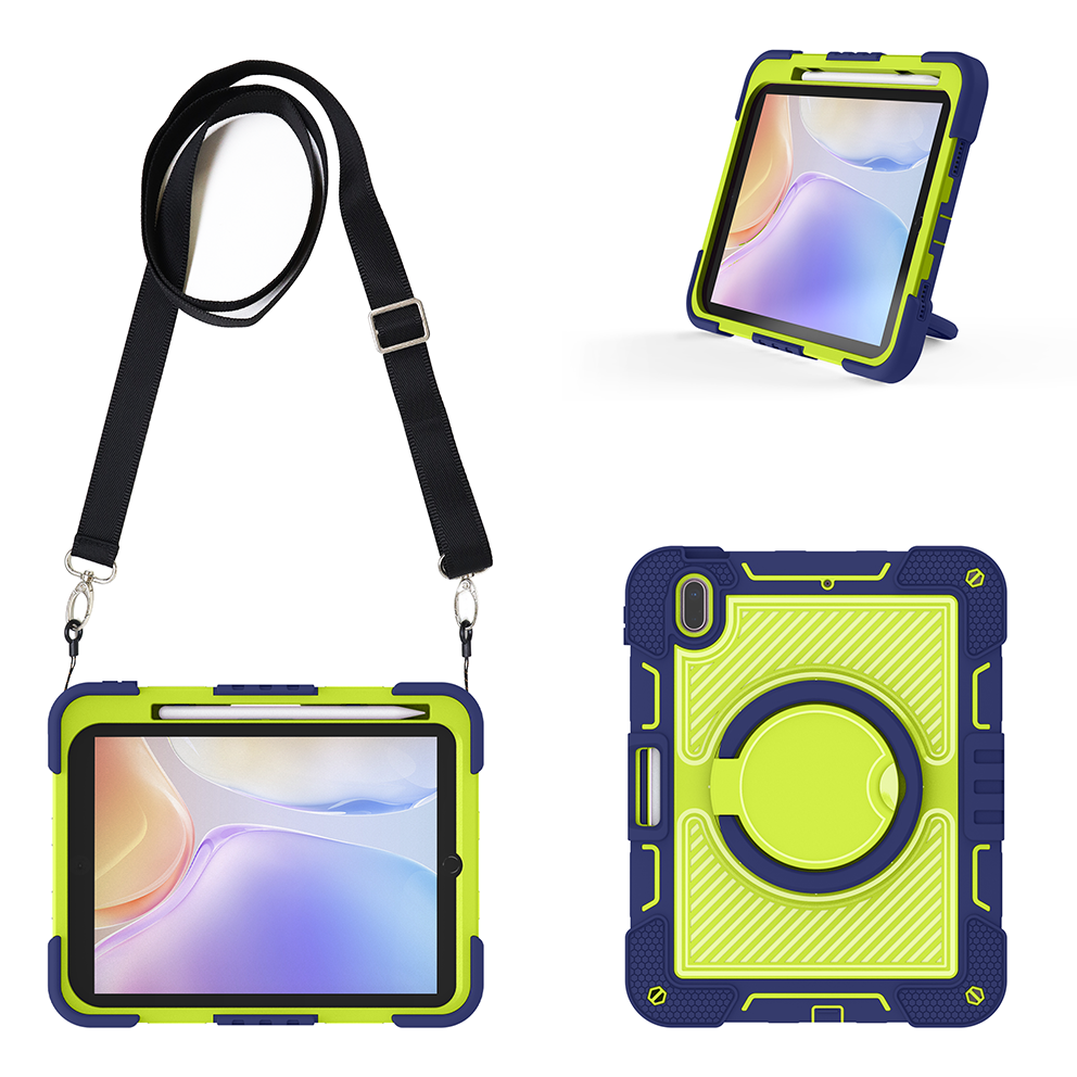 Silicone B2 series Apple iPad Mint green + gray
