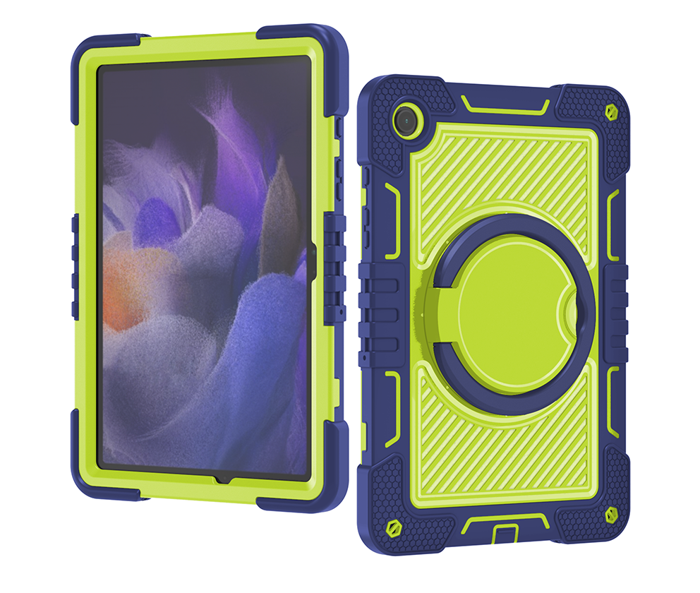 Silicone B2 series Samsung Navy blue + yellow green