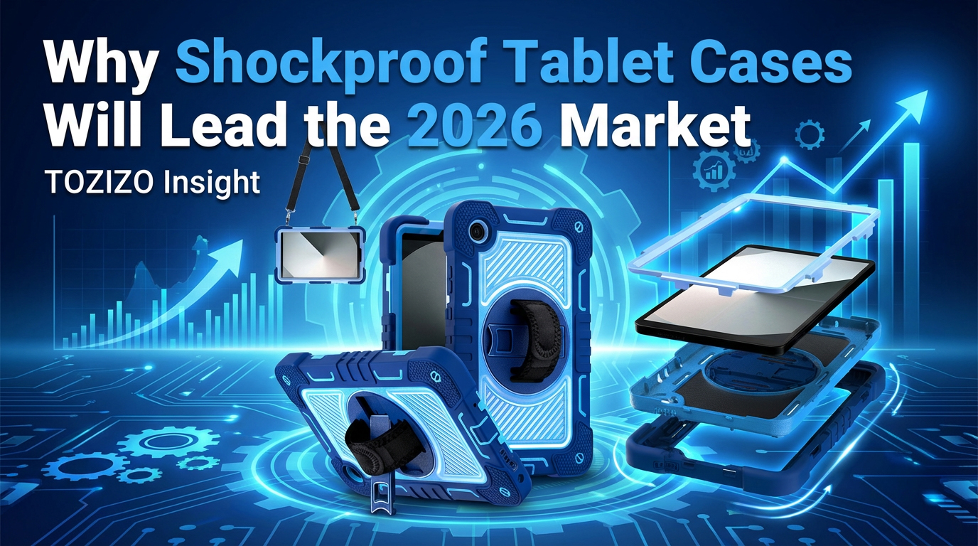 Why Shockproof Tablet Cases Will Lead the 2026 Market – TOZIZO Insight