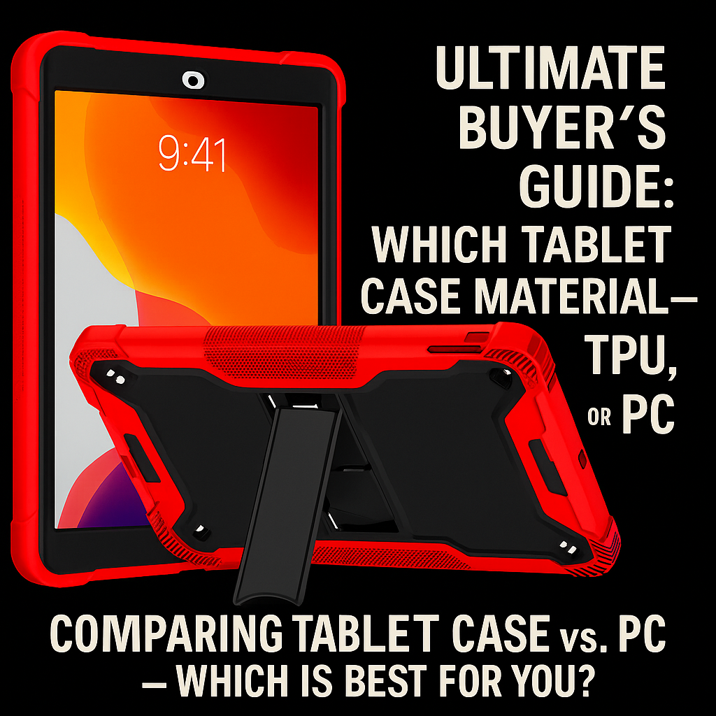 Ultimate Buyer’s Guide: Which Tablet Case Material—Silicone, TPU, or PC—Is Best for You?