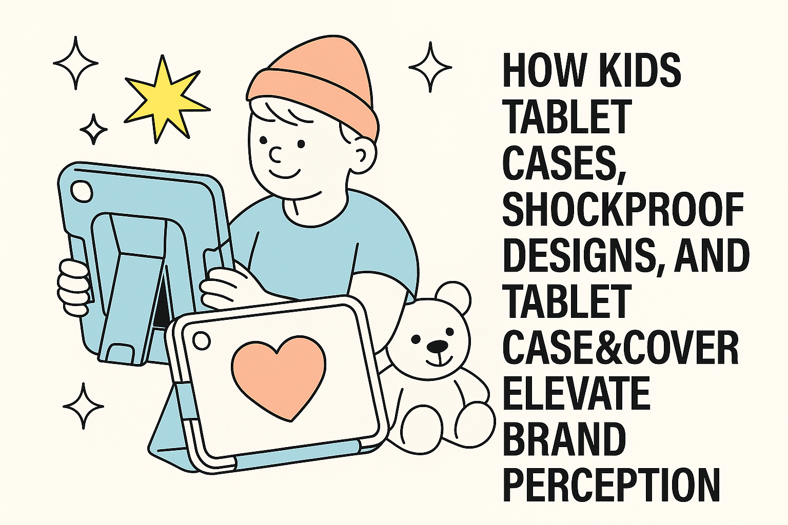 How Kids Tablet Cases, Shockproof Designs, and Tablet Case&Cover Elevate Brand Perception