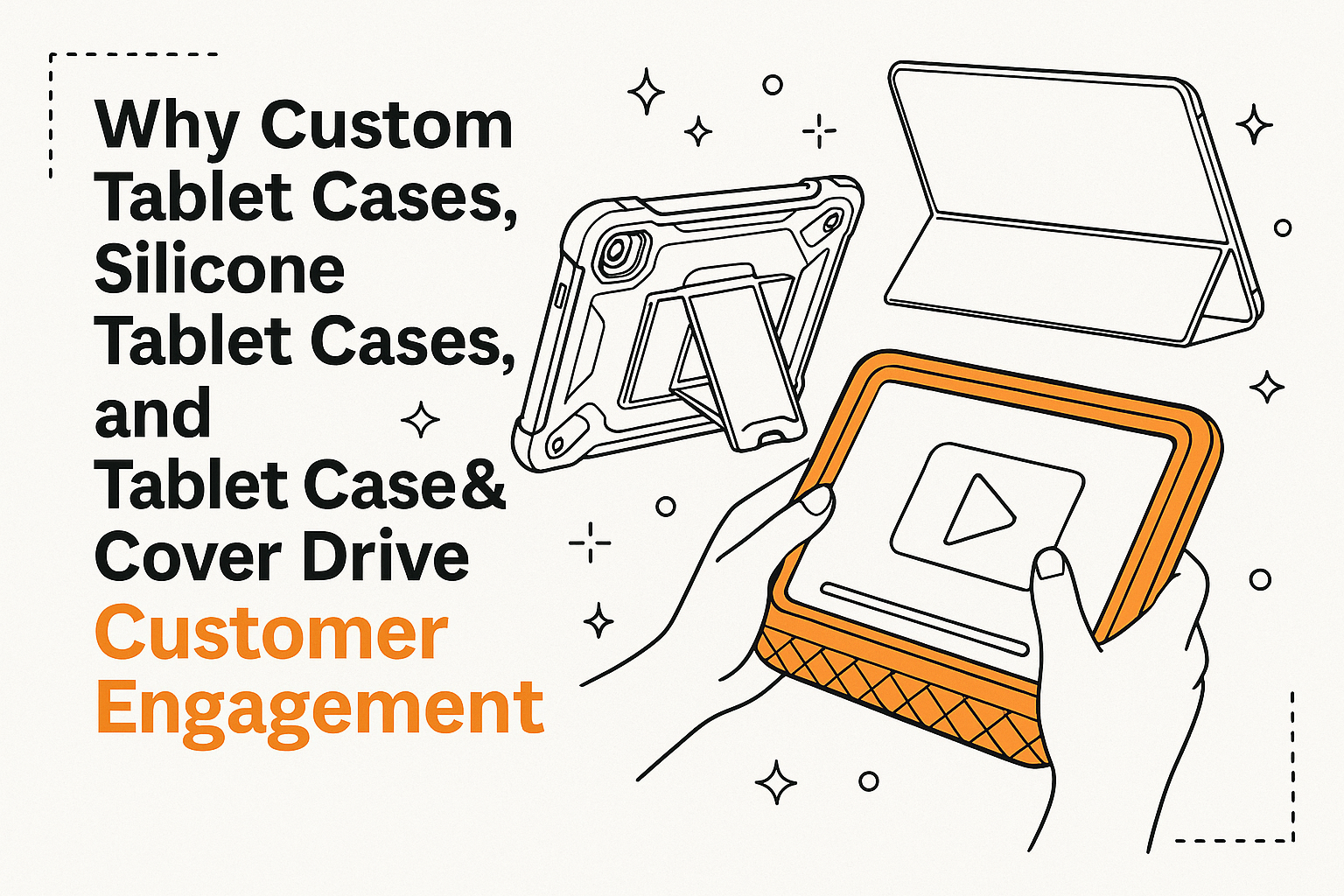 Why Custom Tablet Cases, Silicone Tablet Cases, and Tablet Case&Cover Drive Customer Engagement