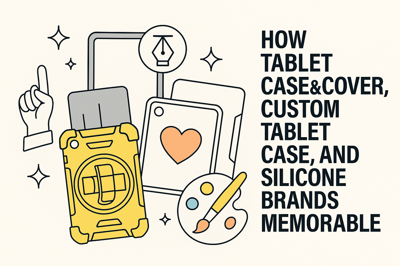 How Tablet Case&Cover, Custom Tablet Case, and Silicone Tablet Case Make Brands Memorable