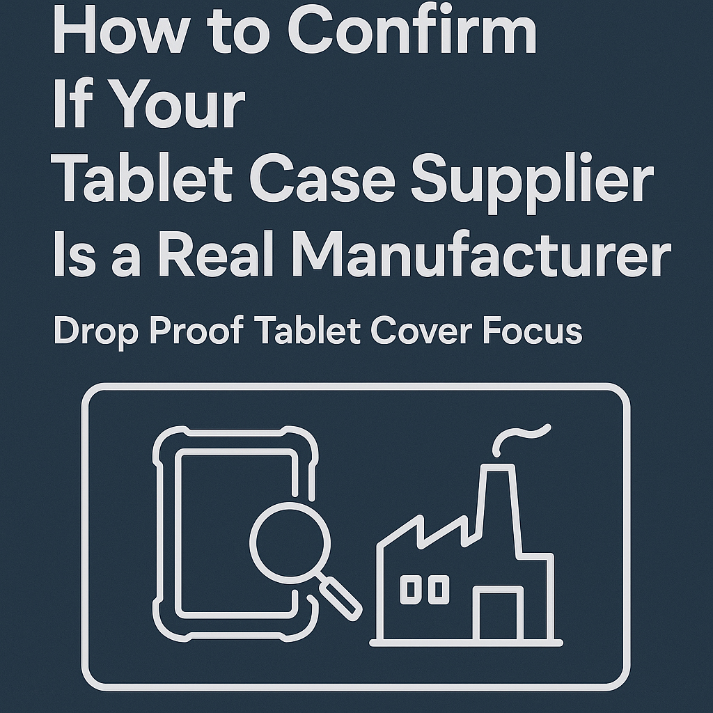 How to Confirm If Your Tablet Case Supplier Is a Real Manufacturer: Drop Proof Tablet Cover Focus