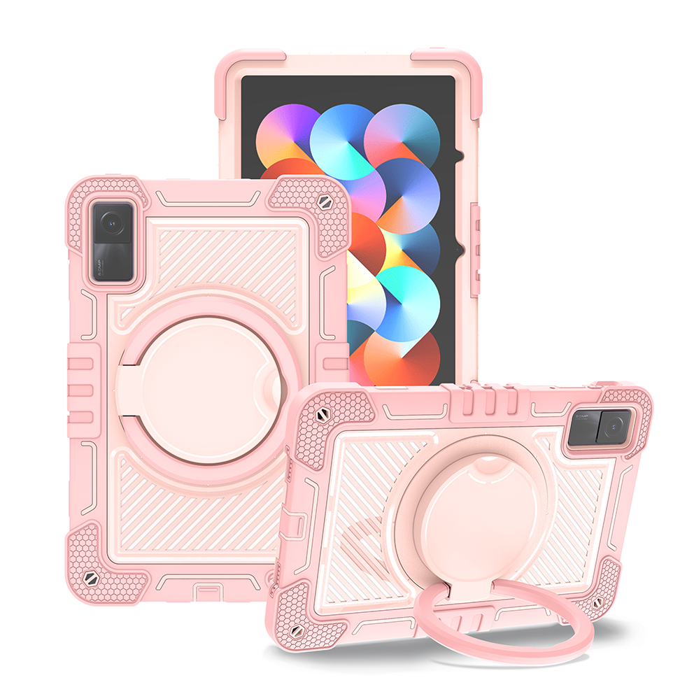 TOZIZO Pink Full Body Shockproof Case with Stand for Redmi Pad 10.61 – Kid & Travel Friendly