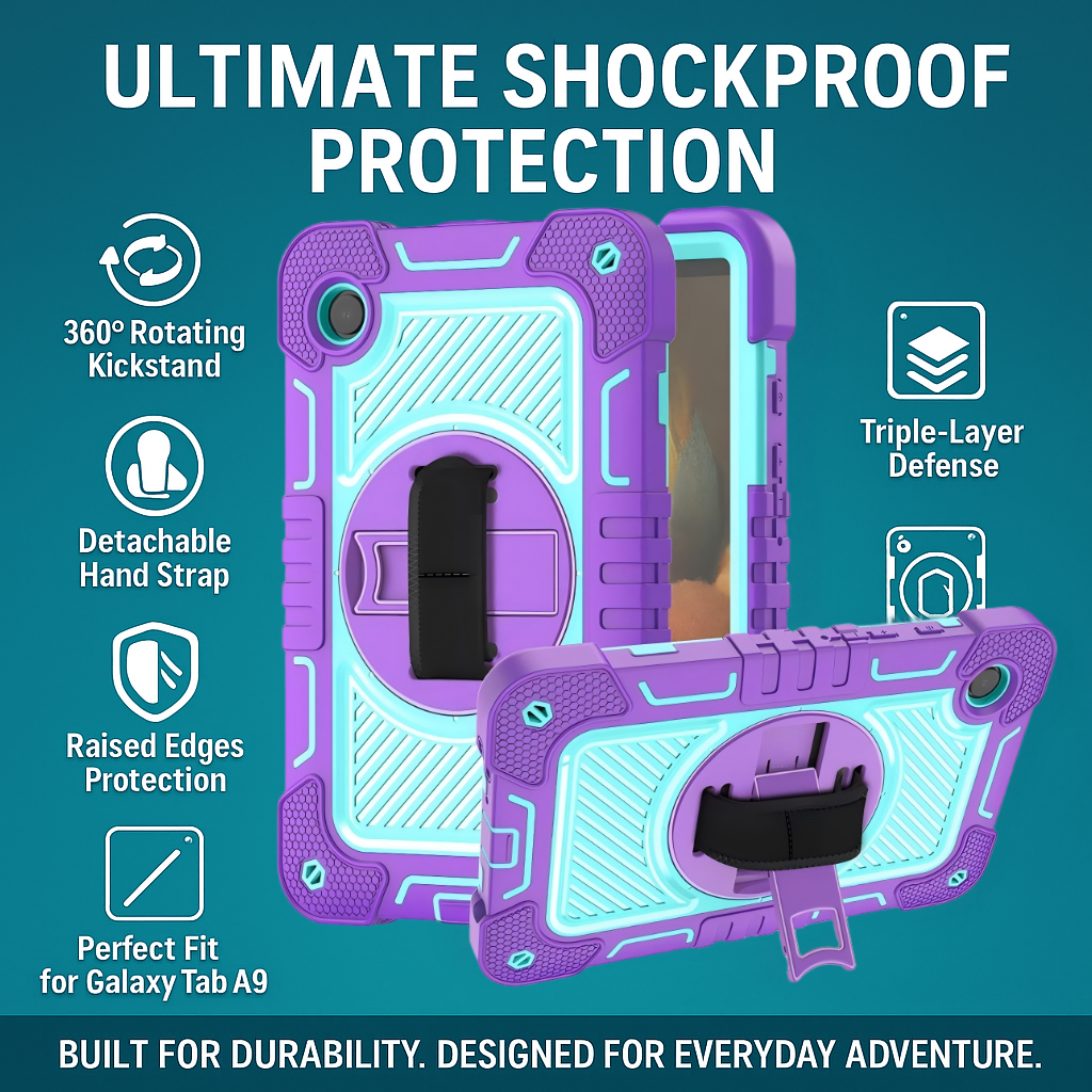 Full Body Protective Tablet Case for Samsung Tab A9: Security, Functionality, and Style