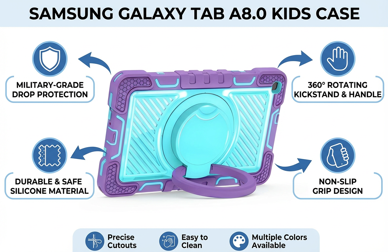 The Versatile Applications of Samsung Tab A 8.0 Tablet Cases Across Industries
